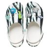 Saboți Crocs x Ron English Classic „Animal Stripes” 207619-100