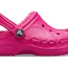 Saboți cu căptușeală Baya Crocs (GS) „Candy Pink” 205977-6X3