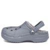 Saboți cu căptușeală Baya Crocs (GS) „Carbune” 207500-00Q