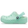 Saboți cu căptușeală Crocs (GS) Classic Baya „Mint” 205977-3TI