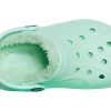 Saboți cu căptușeală Crocs (GS) Classic Baya „Mint” 205977-3TI
