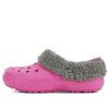 Saboți cu căptușeală Crocs Mammoth EVO „Pink Grey” 12878-626