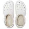 Saboți cu căptușeală cu platformă Crocs (WMNS) „albi” 207938-100