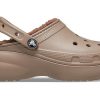 Saboți cu căptușeală cu platformă Crocs (WMNS) „Mushroom” 207938-195