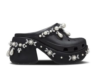 Saboți cu țepi Simone Rocha x Siren „Negru”