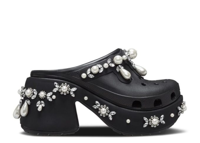 Saboți cu țepi Simone Rocha x Siren „Negru” Saboți cu țepi Simone Rocha x Siren „Negru”