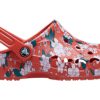 Saboți cu imprimeu sezonier Crocs Baya „Spicy Orange White” 206230-82Z