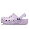 Saboți cu imprimeu sezonier Crocs (GS) Baya „Mov” 206180-530