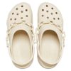 Saboți cu lanț cu platformă Crocs (WMNS) „Bone” 209022-2Y2