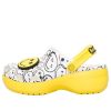 Saboți cu platformă clasică Crocs (WMNS) x Smiley World Charm „Yellow White” 207980-94S