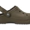 Saboți de iarnă Crocs „Walnut Espresso” 203766-23J