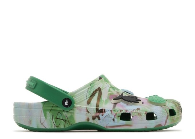 Saboți Futura Laboratories x Classic „Green Ivy”