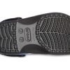 Saboți Galaxy Crocs (GS) Baya căptușiți cu curea fuzzy „Black Multi” 207654-0C4