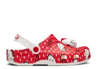 Saboți Hello Kitty x Classic „Red Polka Dots”