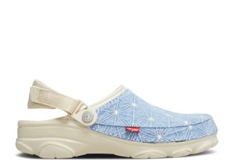 Saboți Levi’s x Classic All-Terrain „Sashiko – Bone Blue”