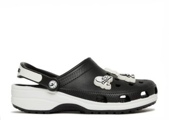 Saboți Mastermind Japan x Classic „Black White”
