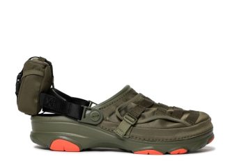 Saboți militar BEAMS x Classic pentru toate terenurile „Army Green”