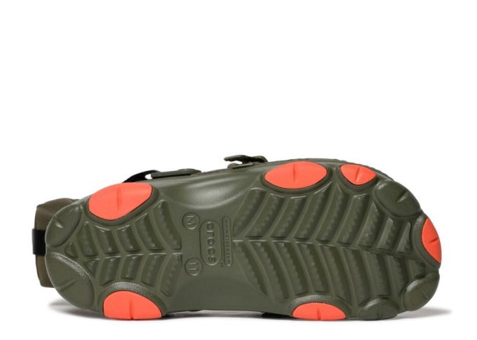 Saboți militar BEAMS x Classic pentru toate terenurile „Army Green”