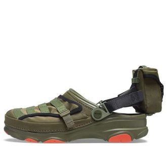 Saboți militar Crocs BEAMS x Classic All-Terrain „Army Green” 207448-309