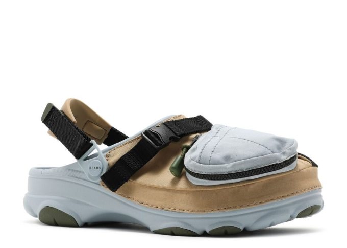 Saboți pentru exterior BEAMS x Classic All Terrain „Khaki Grey” Saboți pentru exterior BEAMS x Classic All Terrain „Khaki Grey”