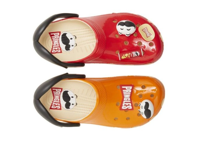 Saboți Pringles x Classic „Orange Red” Saboți Pringles x Classic „Orange Red”