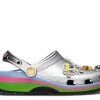 Saboții The Powerpuff Girls x Classic „Metallic Silver” Saboții The Powerpuff Girls x Classic „Metallic Silver”