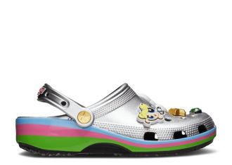 Saboții The Powerpuff Girls x Classic „Metallic Silver”