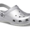 Sabot Classic Metallic Crocs (PS) „Silver Metallic” 209196-0P1