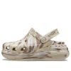 Sabot Crocs Classic Crush Marbled „Bone Multi” 208265-2Y3