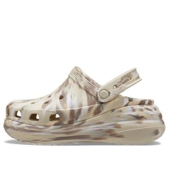 Sabot Crocs Classic Crush Marbled „Bone Multi” 208265-2Y3