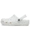 Sabot Crocs Classic Geometric „Alb” 209563-100