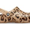 Sabot Crocs Classic Printed „Leopard Gold” 205838-98R