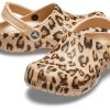 Sabot Crocs Classic Printed „Leopard Gold” 205838-98R