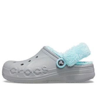 Sabot Crocs Classic Stay Warm Căptușit cu lână Pantofi Unisex Gri Albastru 206633-0IG
