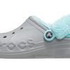 Sabot Crocs Classic Stay Warm Căptușit cu lână Pantofi Unisex Gri Albastru 206633-0IG