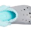 Sabot Crocs Classic Stay Warm Căptușit cu lână Pantofi Unisex Gri Albastru 206633-0IG