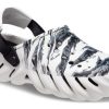 Sabot Crocs Echo Tiger „Alb Negru” 208418-103