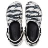 Sabot Crocs Echo Tiger „Alb Negru” 208418-103