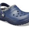 Sabot Crocs (GS) Classic Lined Glitter „Albastru” 207010-459