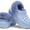 Sabot Crocs (GS) Stomp Lined „Calcite Blue” 208546-4NS