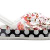 Sabot Crocs (WMNS) Timeless Clash Roses Floral Dots „Alb Roșu Negru” 205372-97D