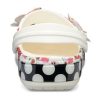 Sabot Crocs (WMNS) Timeless Clash Roses Floral Dots „Alb Roșu Negru” 205372-97D