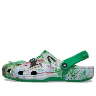 Sabot Crocs x Futura Laboratories Classic „Green Ivy” 209622-3WH