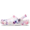 Sabot grafic Crocs (WMNS) Classic Tie Dye „Garnet & Multi” 205453-6TS