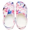 Sabot grafic Crocs (WMNS) Classic Tie Dye „Garnet & Multi” 205453-6TS