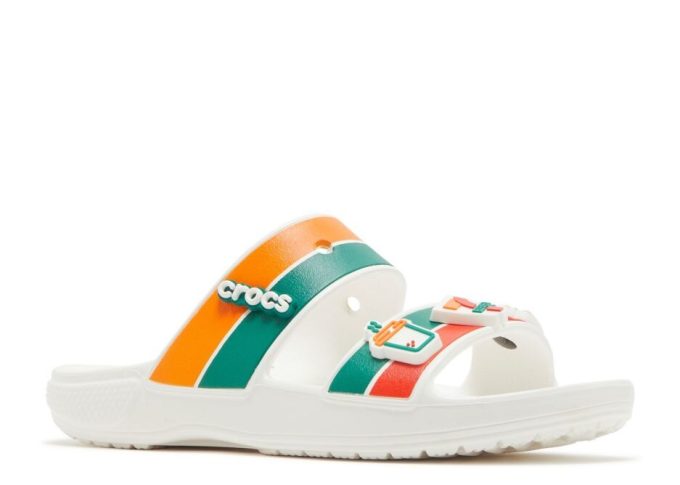 Sandale 7-Eleven x Classic „Alb”