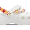 Sandale albe respirabile Crocs (WMNS) 206984-94S
