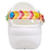 Sandale albe respirabile Crocs (WMNS) 206984-94S