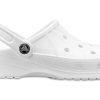 Sandale albe sport Crocs Ralen Clog Outdoor Toc plat 15907-100