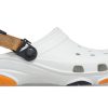 Sandale albe unisex Crocs Classic Clog Beach 206340-94S
